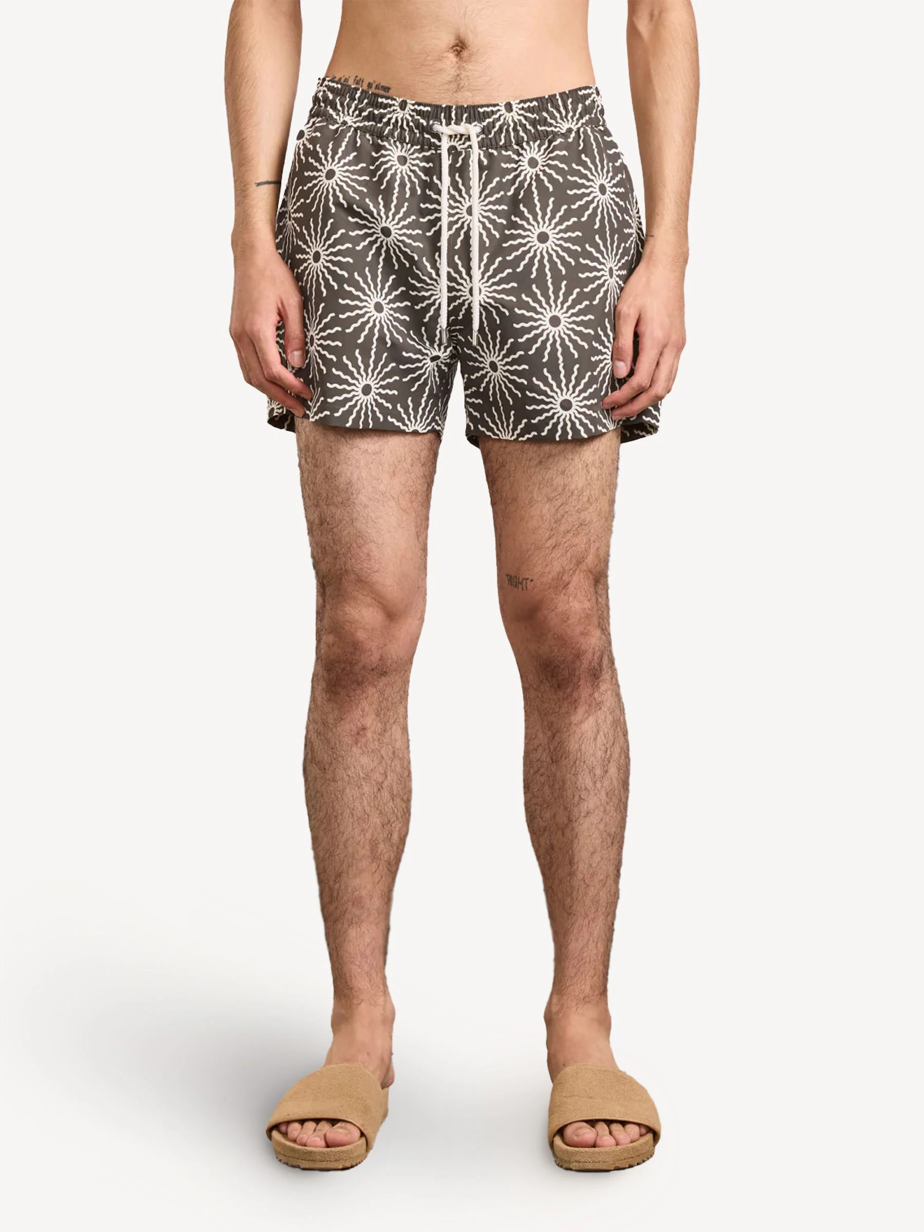 Brown O Sol Print - Frescobol Carioca Rio Zwembroek