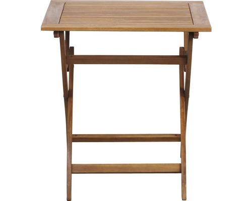Klaptafel Siena Garden acacia 70x70x74 cm bruin