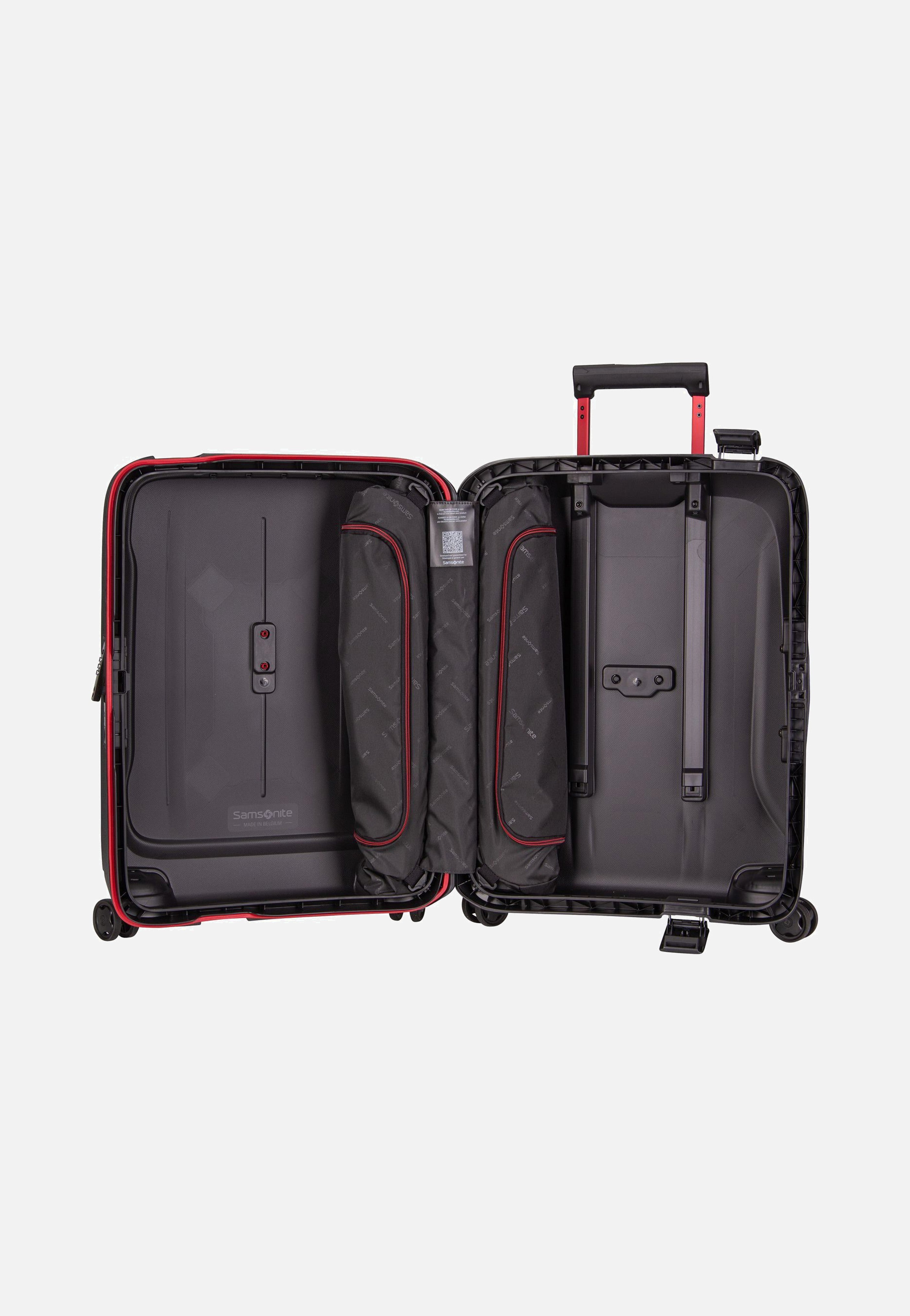 Essens Spinner 55 Charcoal/Red - Koffer