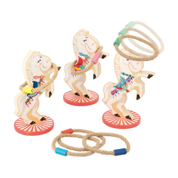 Janod Jeu d'Anneaux Chevaux