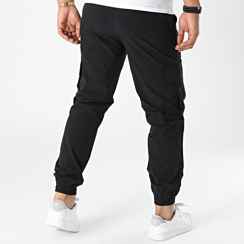 Pantalon Cargo Nounours Noir Orange