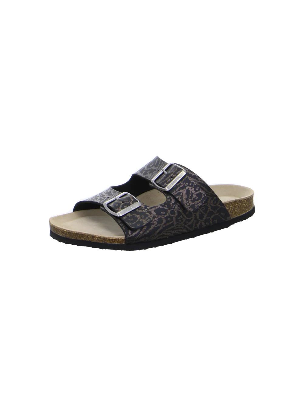 Pantolette Maui schwarz multi