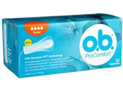 O.B ProComfort Superkomfortable tamponger 1 pakke - 32 stk