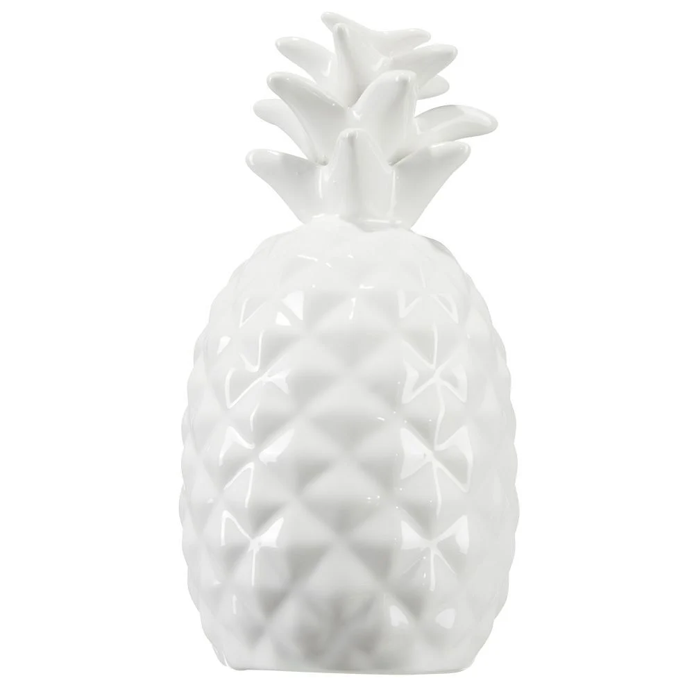 Ananas déco en céramique H16,5 cm