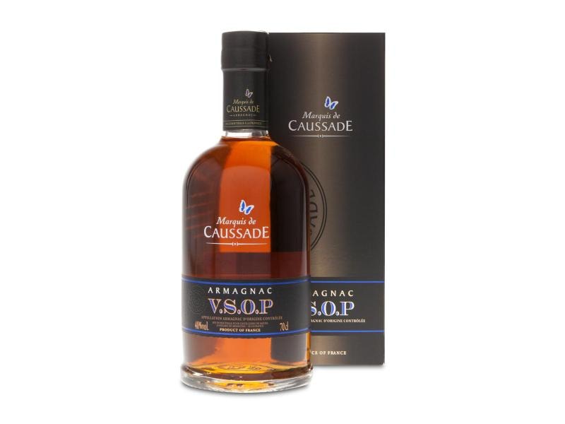 Marquis de Caussade Marquis de Caussade VSOP 0.7 l Premium Weinbrand aus Frankreich