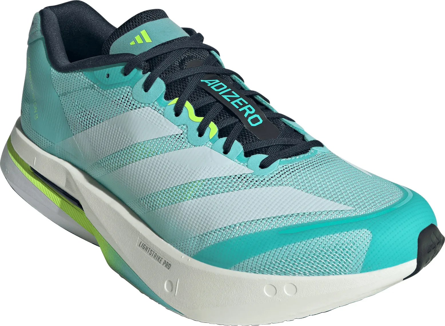 Adidas Men's Adizero Boston 13 Flaaqu/ftwwht/luclem