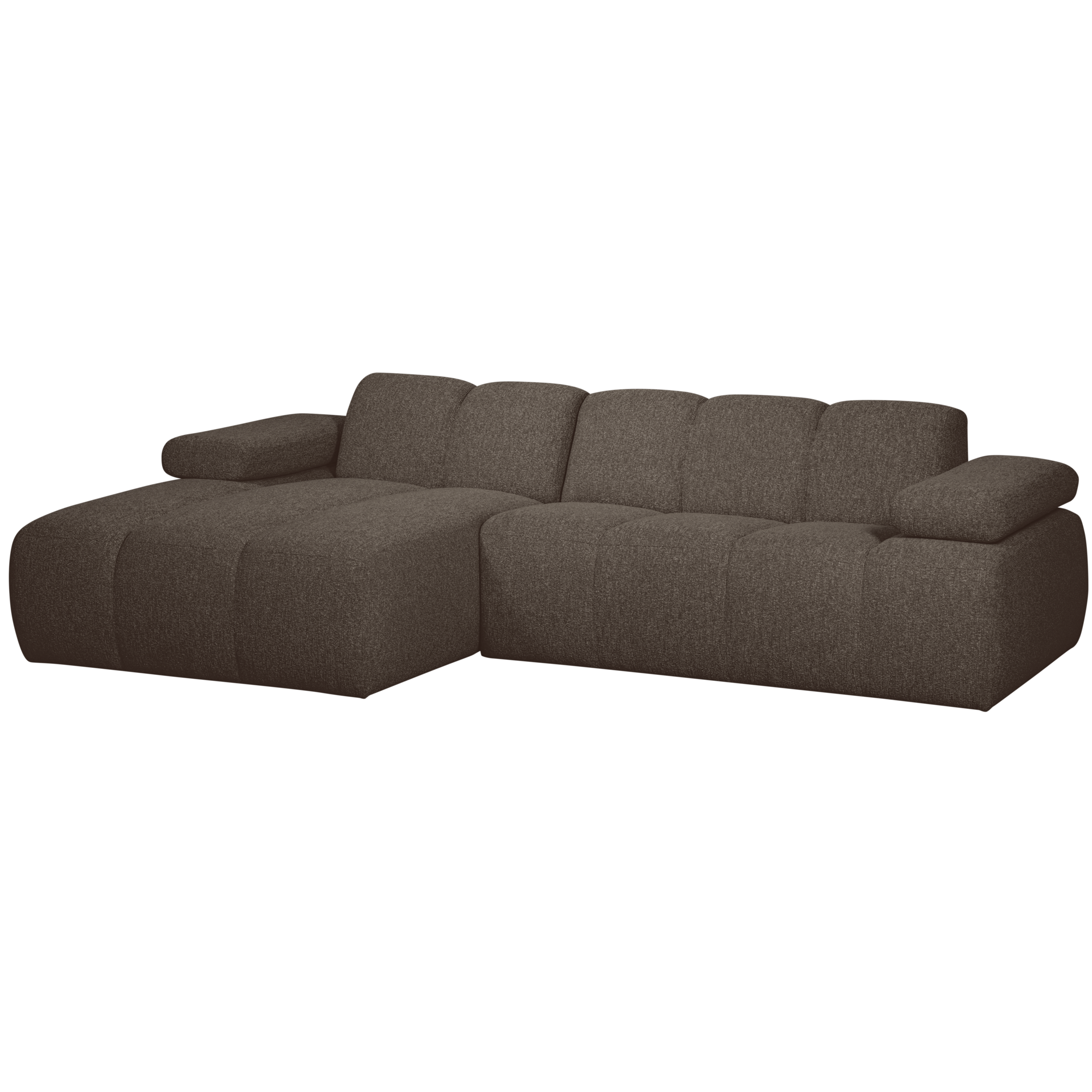 Chaise Longue Mojo Mojo Chaise Longue Links - Bouclé - Bruin Melange