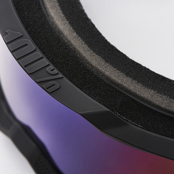 100% - Masque Accuri 2 Morphuis - Red/Blue Mirror Noir / Rouge