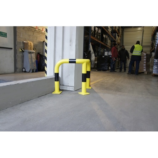 Barrière de sécurité - Arceau de protection d'angle en acier
