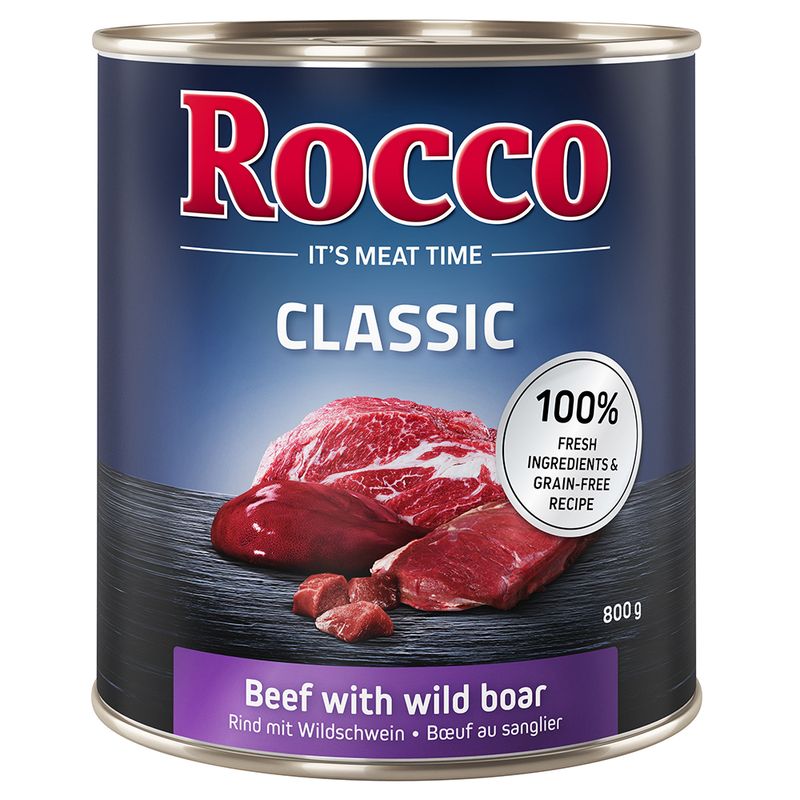 Lot mixte Rocco Classic 6 x 800 g