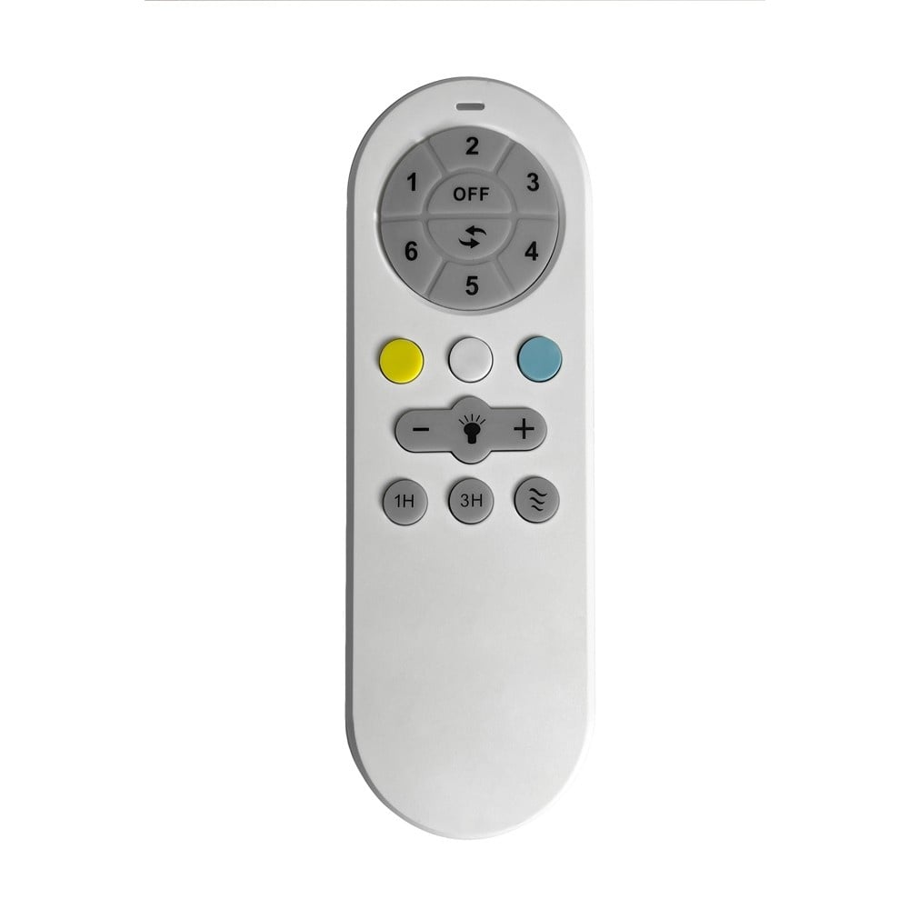CristalRecord Plafondventilator Batan WIFI Ã 107 cm hout wit