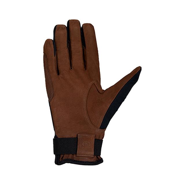 Handschoenen Roeckl Fergus Zwart-bruin