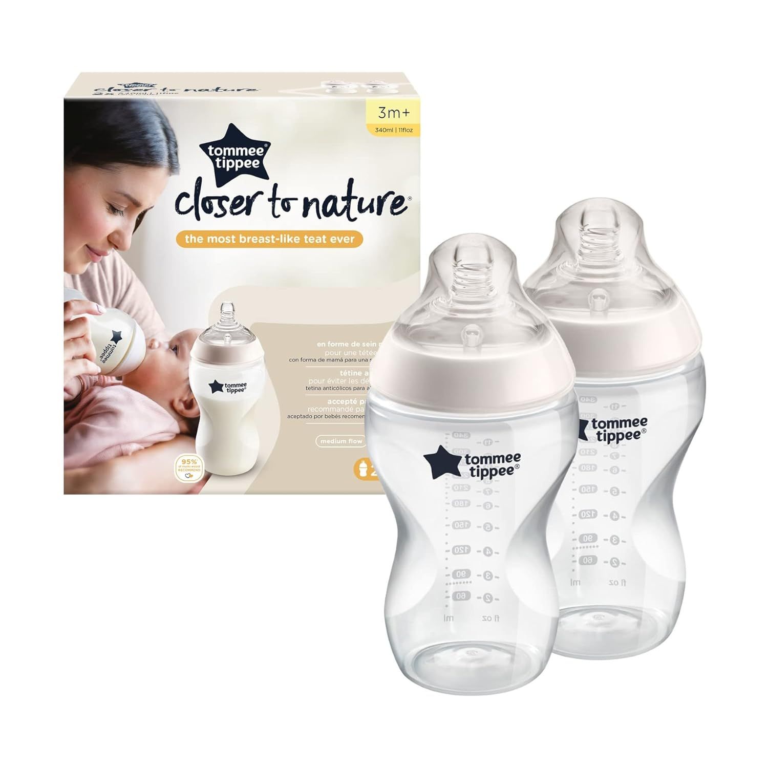 Tommee Tippee Closer to Nature Babyflaschen