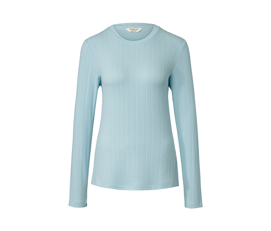 Langarmshirt, hellblau