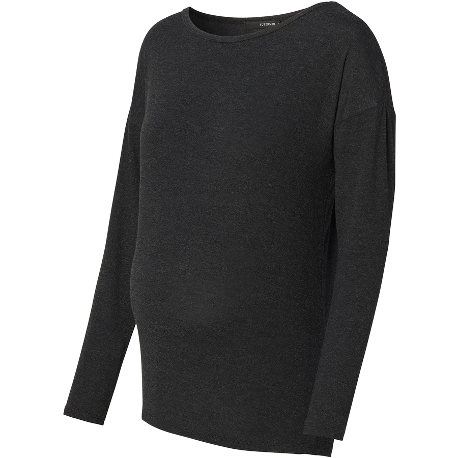 SUPERMOM Langarmshirt Bourne Black