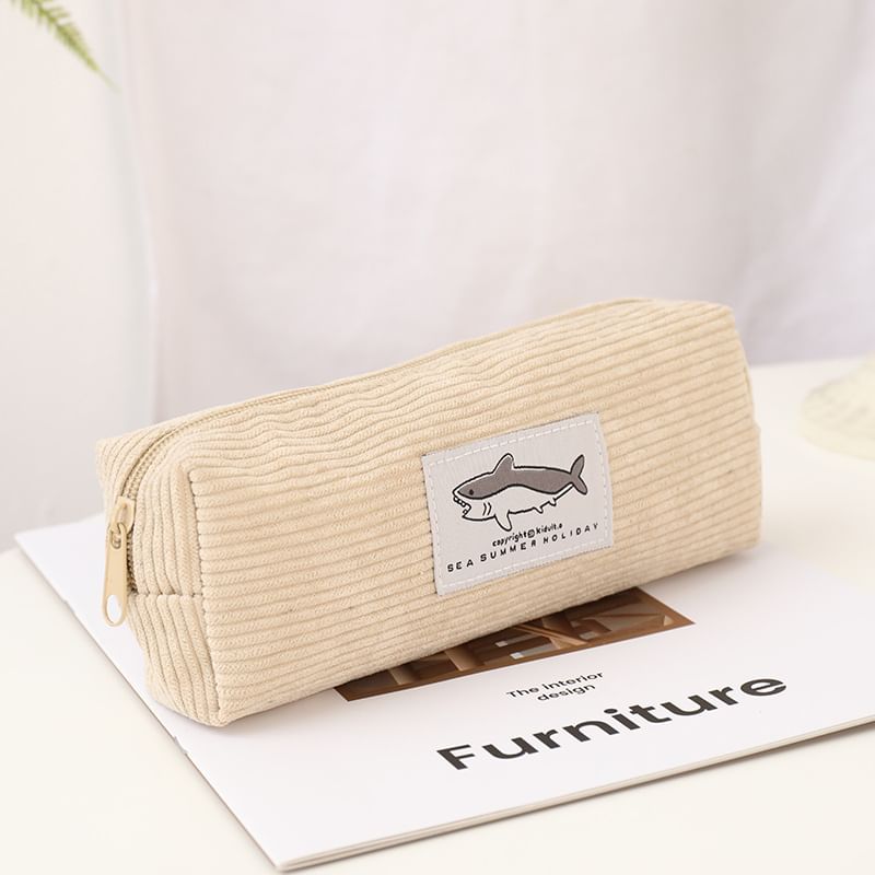 Ikiana - Shark Applique Rits Etui