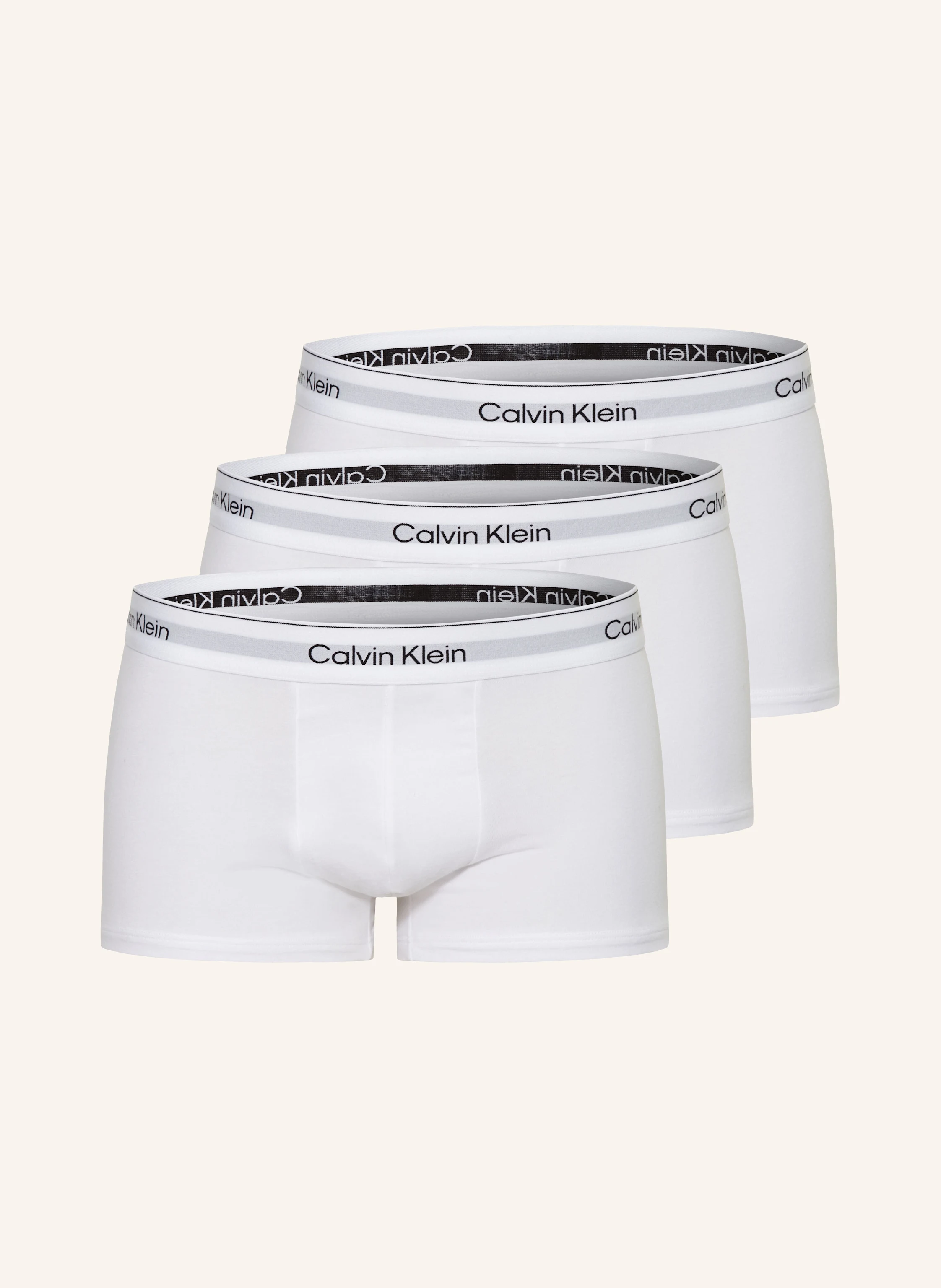 Calvin Klein 3er-Pack Boxershorts ICON COTTON STRETCH Low Rise