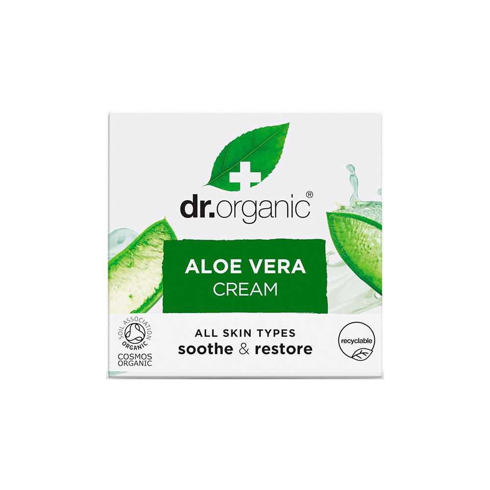 Dr. Organic Aloe Vera Concentrated Cream - 50 ml.