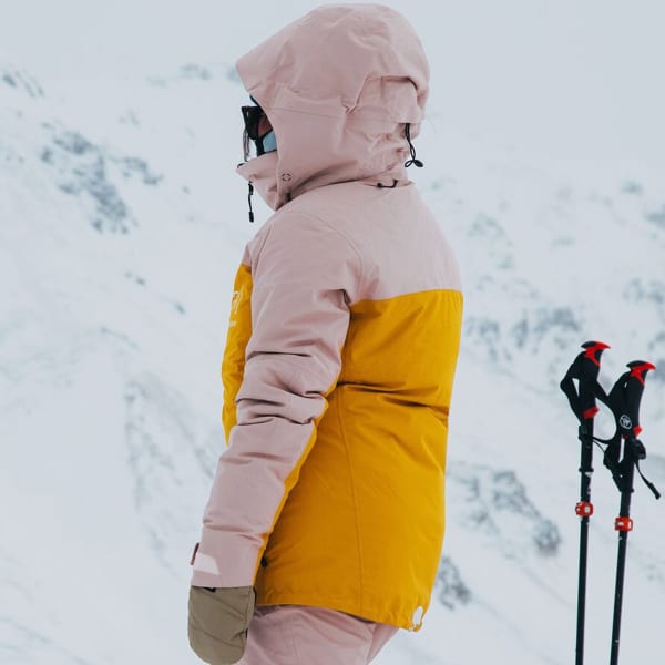 Veste snowboard BURTON W AK GORE EMBARK JK SHDPNK/GOLROD