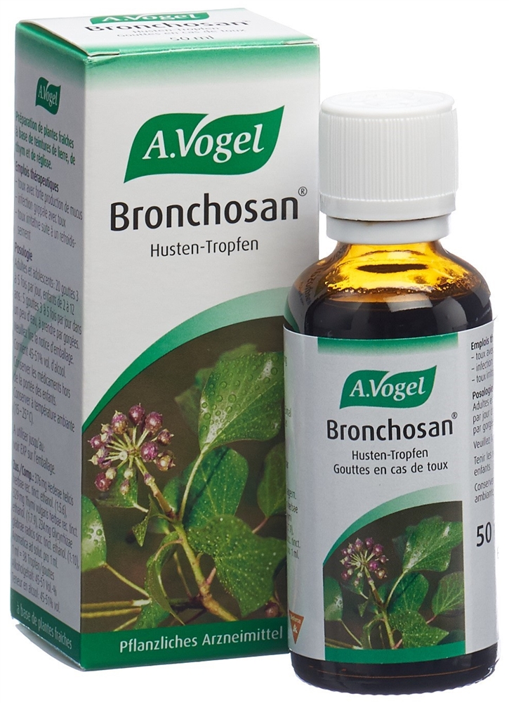 VOGEL Bronchosan Tropfen neue Formel Fl 50 ml