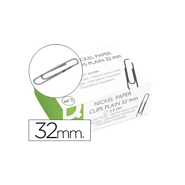 Q-Connect Clips nº 2 33mm - KF01316