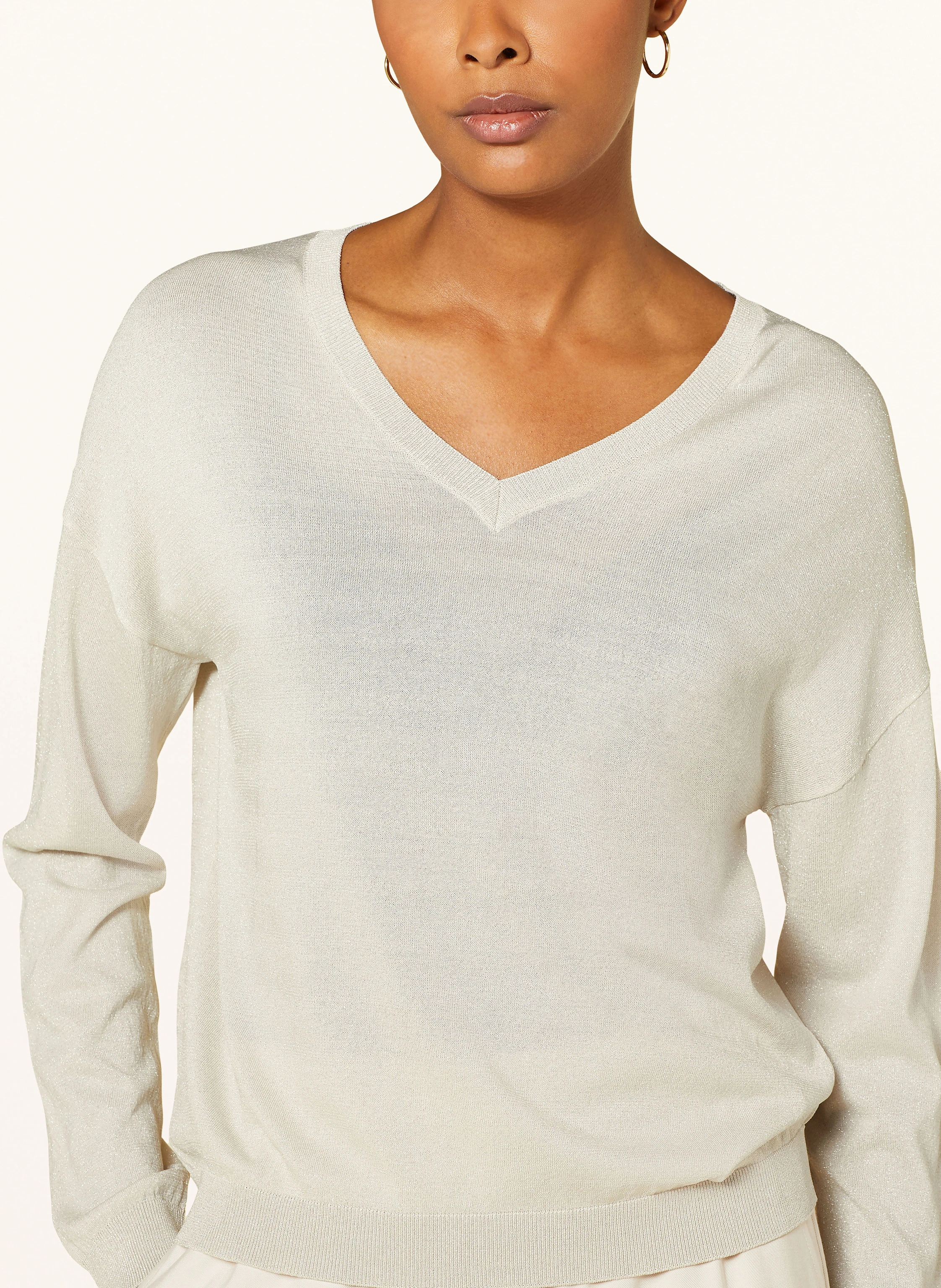 darling harbour Pullover mit Glitzergarn