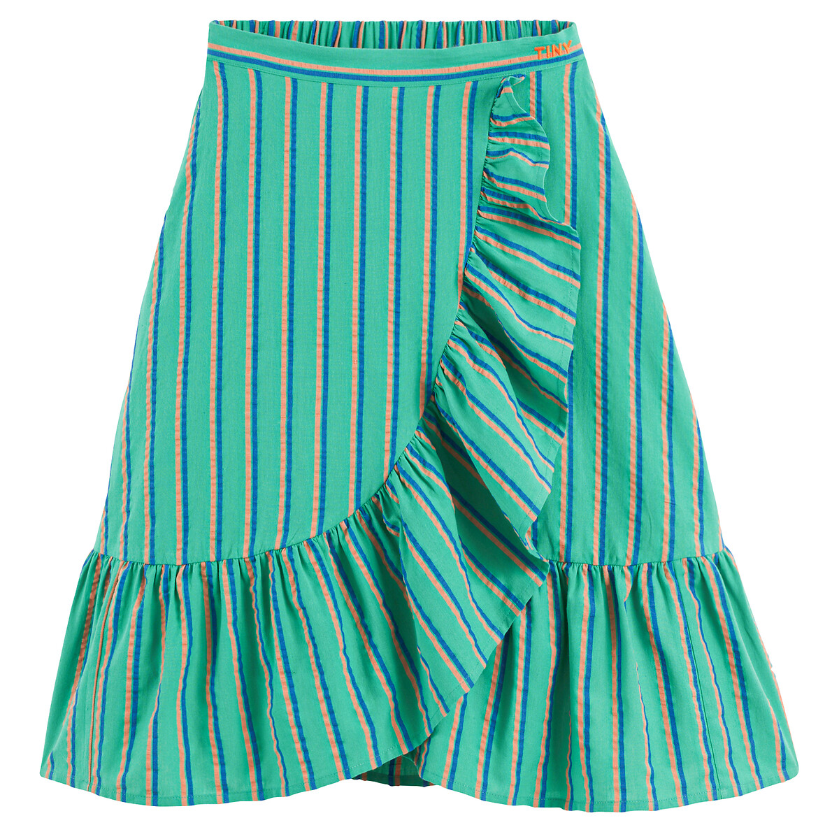 TINY X LA REDOUTE<br>Saia ampla listrada