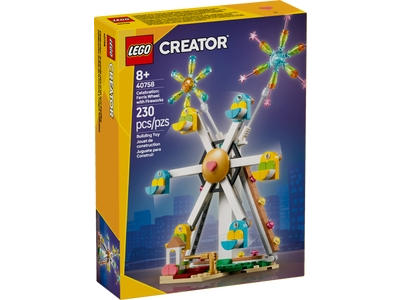 LEGO Vieringenserie: reuzenrad met vuurwerk (40758)