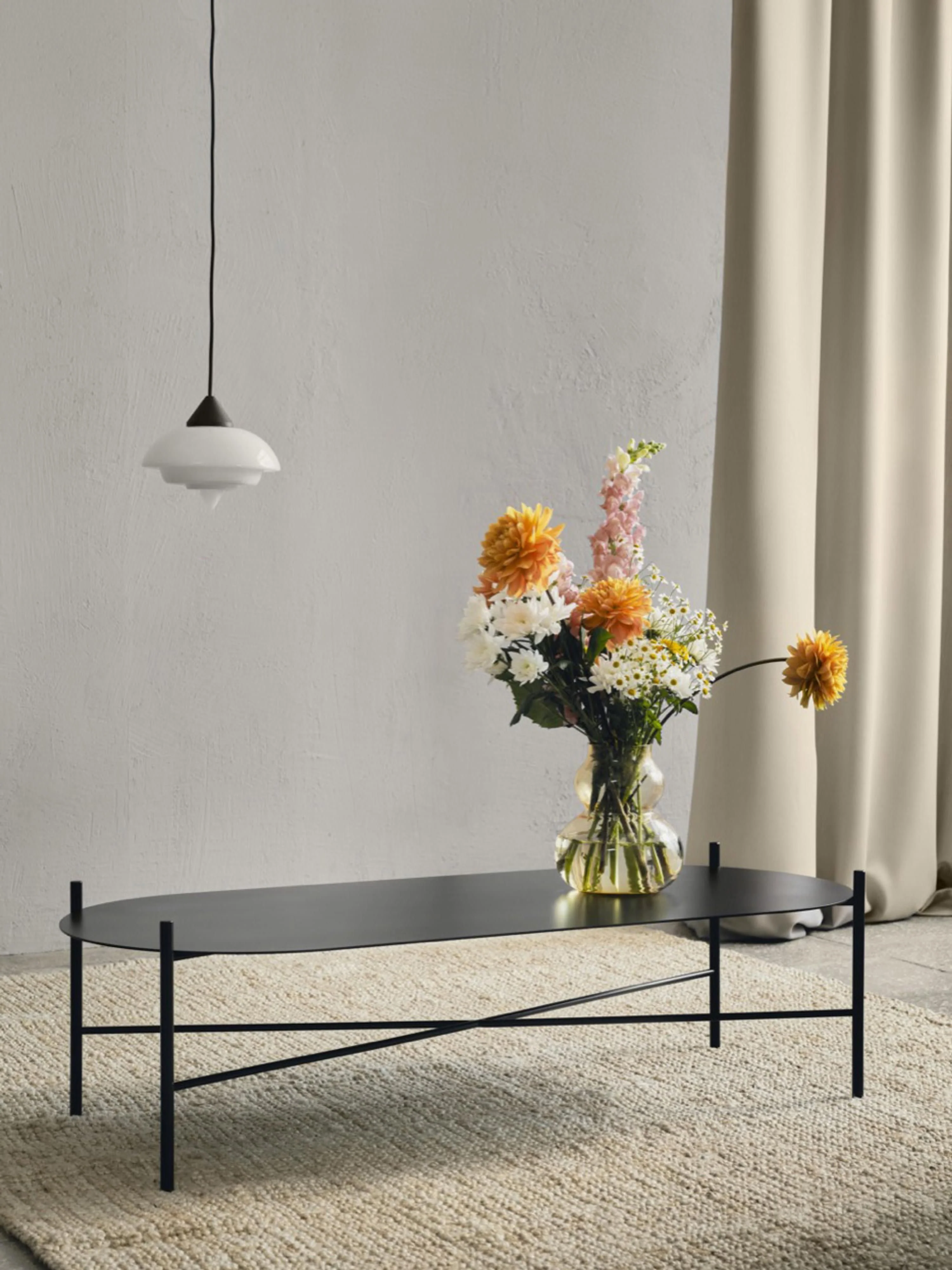 Ovale salontafel Toglan