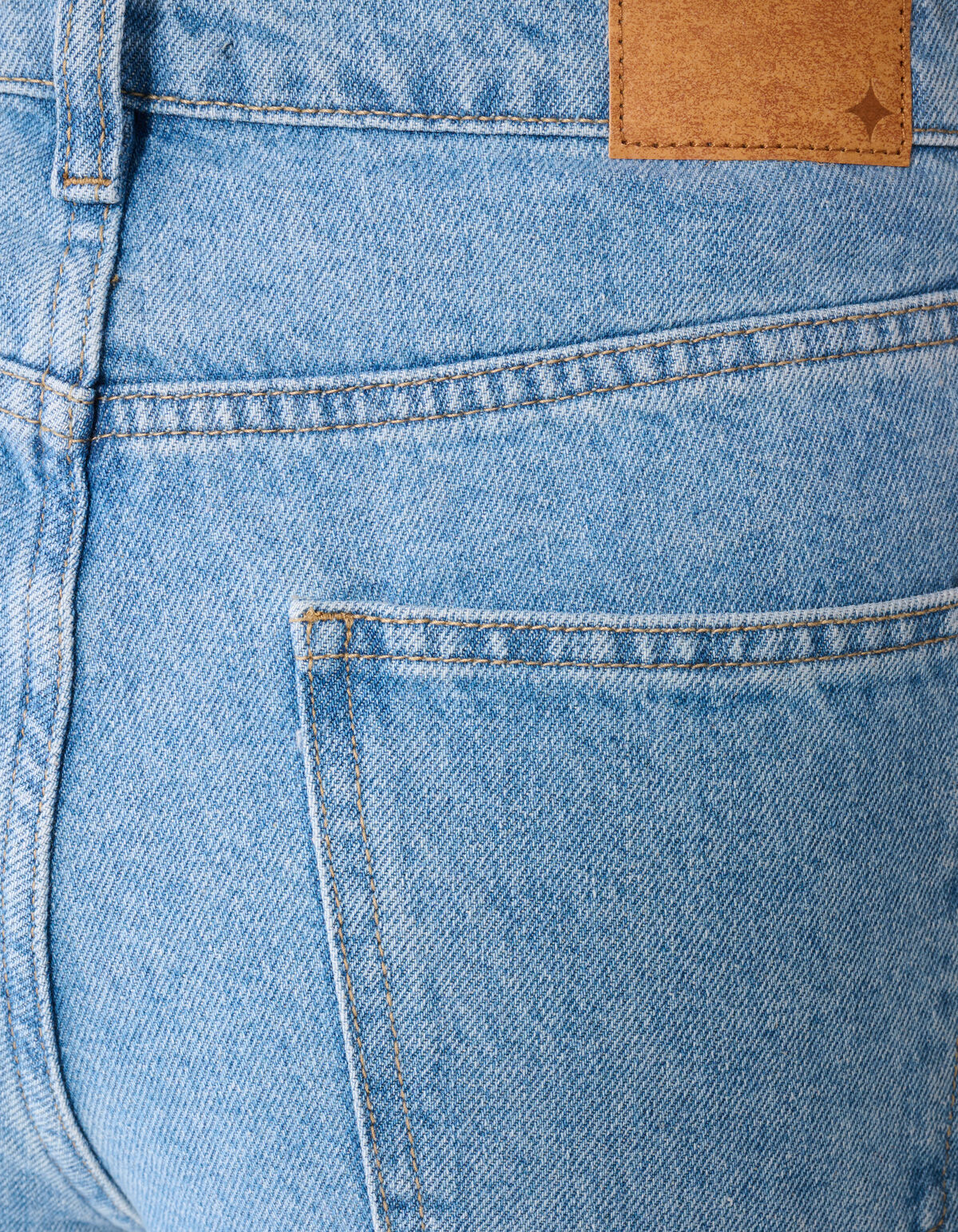 Wide Leg Fit Jeans Mediumstone