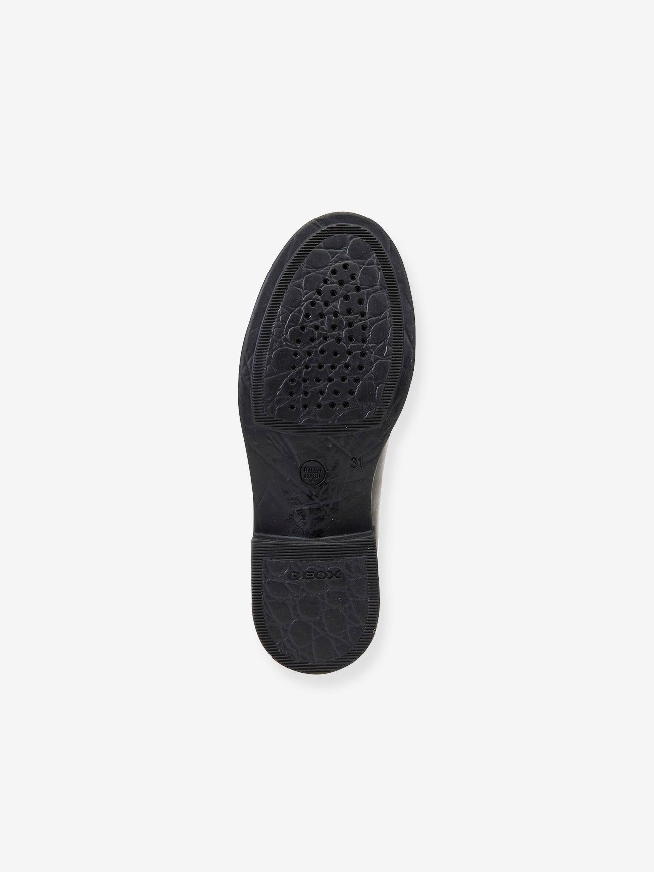 Botas de cano curto Agata C GEOX®, pretas escuras, lisas