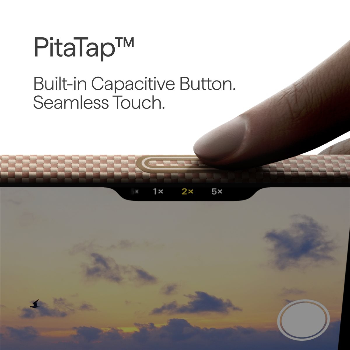 iPhone 17 Pro PitaTap MagSafe Case Aramid Schutzhülle (KI1705AG) - Golden Glint