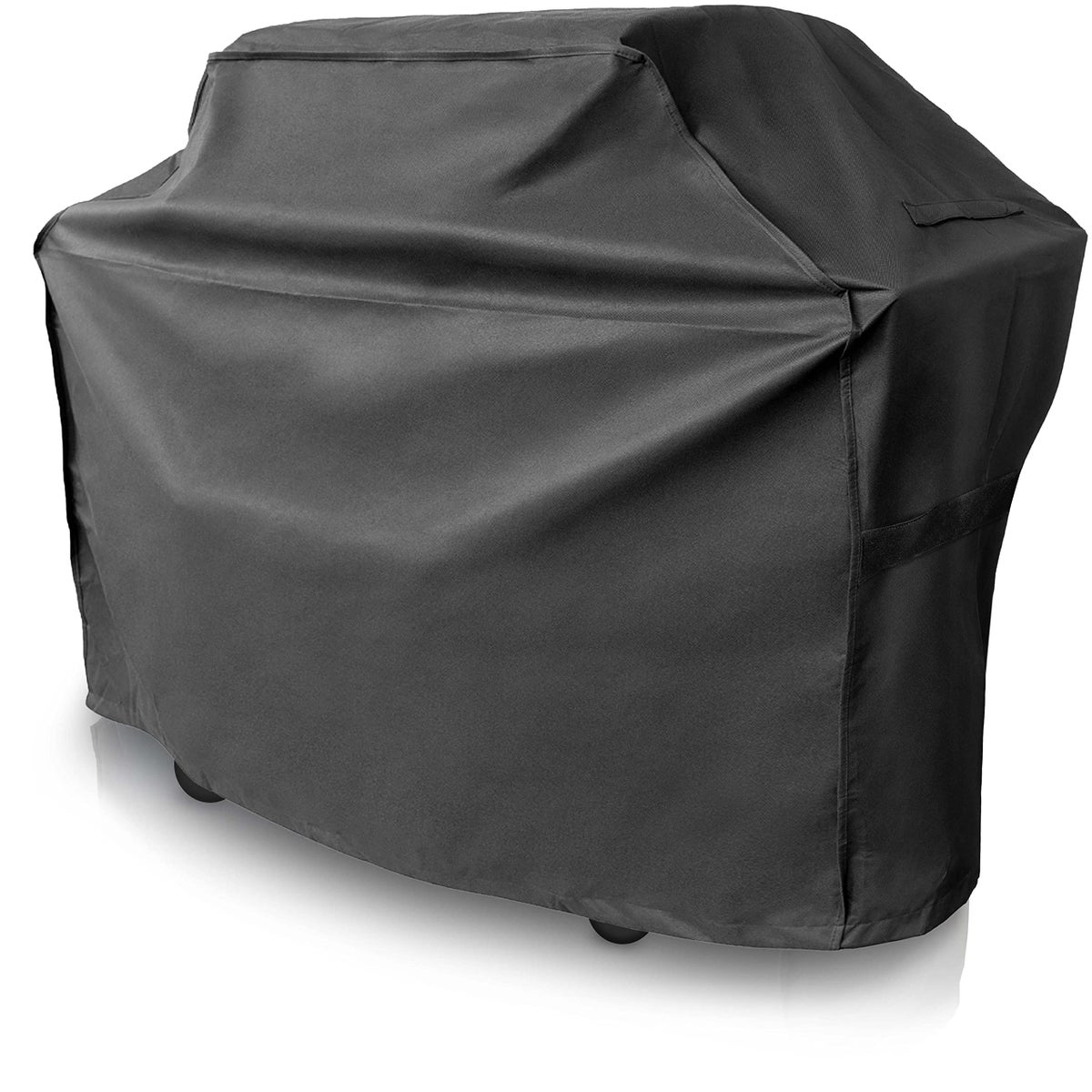 CoverUp! Grillhoes 80 x 65 x 115 cm – Premium Grillhoes BBQ-hoes, weerbestendig – incl. E-book met recepten - zwart