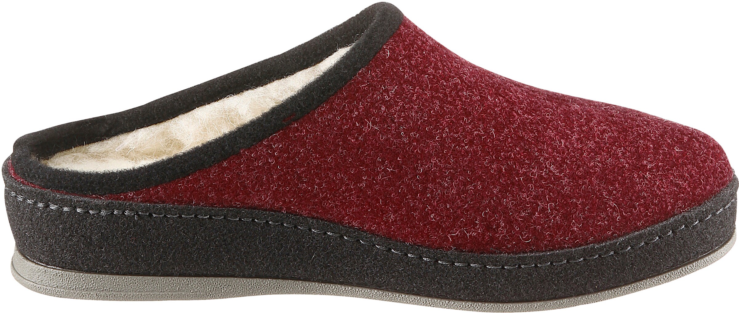 Schawos Pantoffel in bordeaux