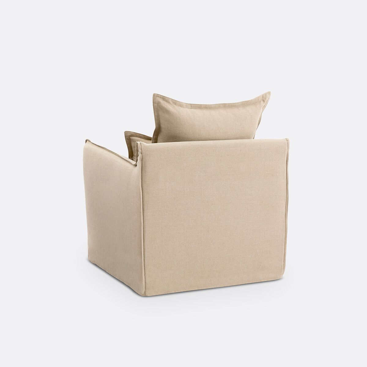 LA REDOUTE INTERIEURS<br>Poltrona de linho Dik, Odna