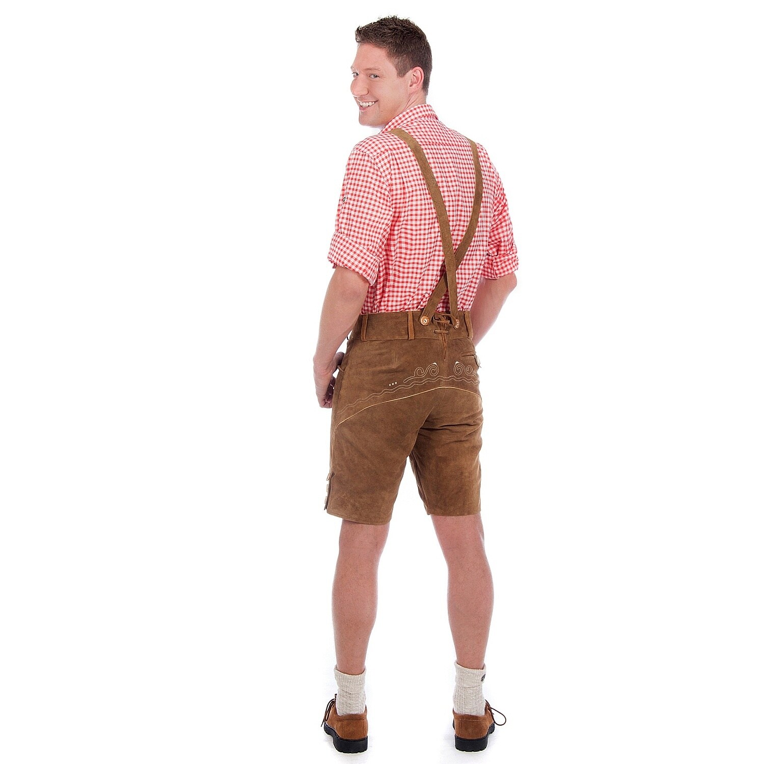 Kurze Trachtenlederhose