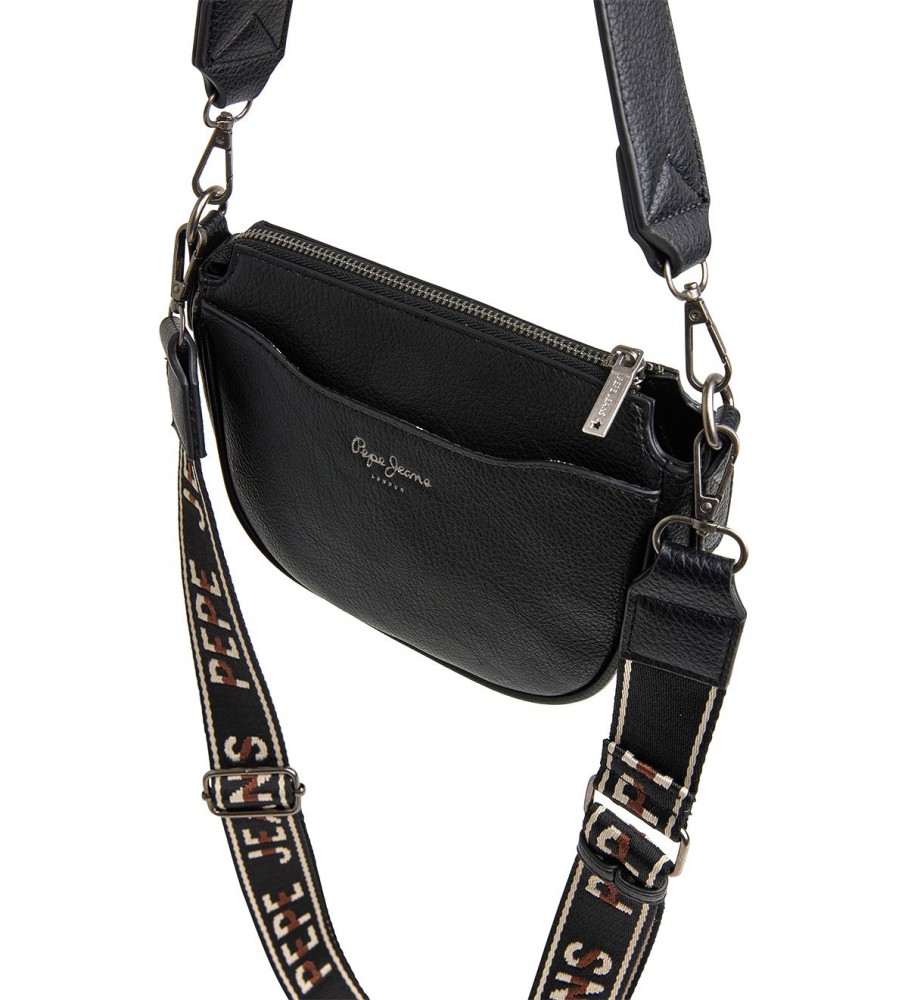 Bolsa preta Pepe Jeans Cris Bass