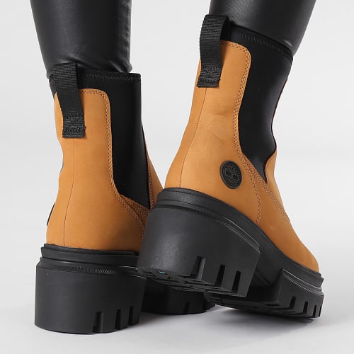 Boots Femme Everleigh Chelsea A5YF4 Wheat Nubuck