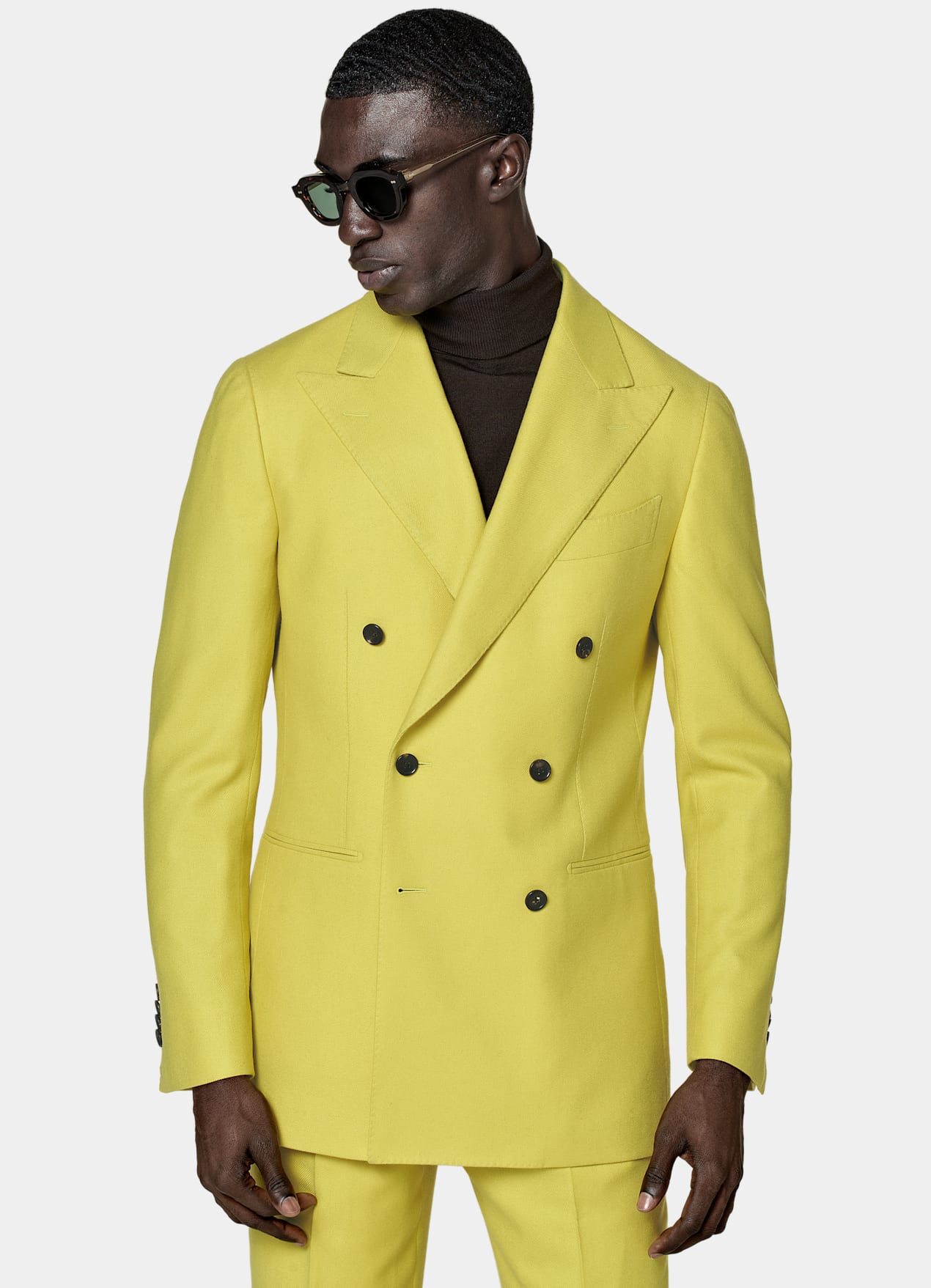 Costume Havana coupe Tailored jaune