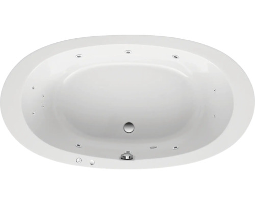 Whirlpool OTTOFOND Circulo 96 x 180 cm wit glanzend 60014