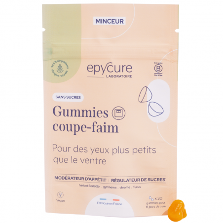 Epycure Laboratoire Gummies coupe faim sans sucres 15 jours
