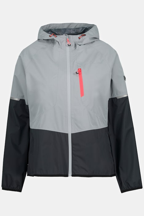 HYPRAR Funktionsjacke, wasserfest, Reflektoren, Kapuze