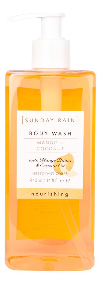 Sunday Rain Mango & Coconut Body Wash - 440 ml.