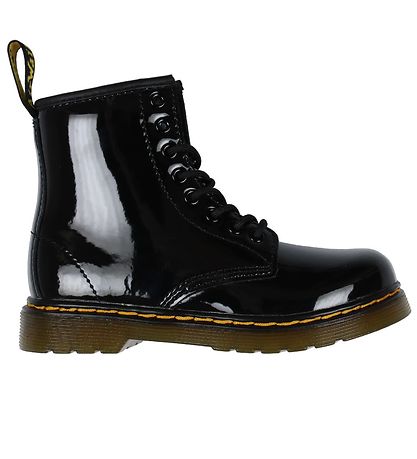 Dr. Martens Stiefel - 1460 J - Black Patent Lamper