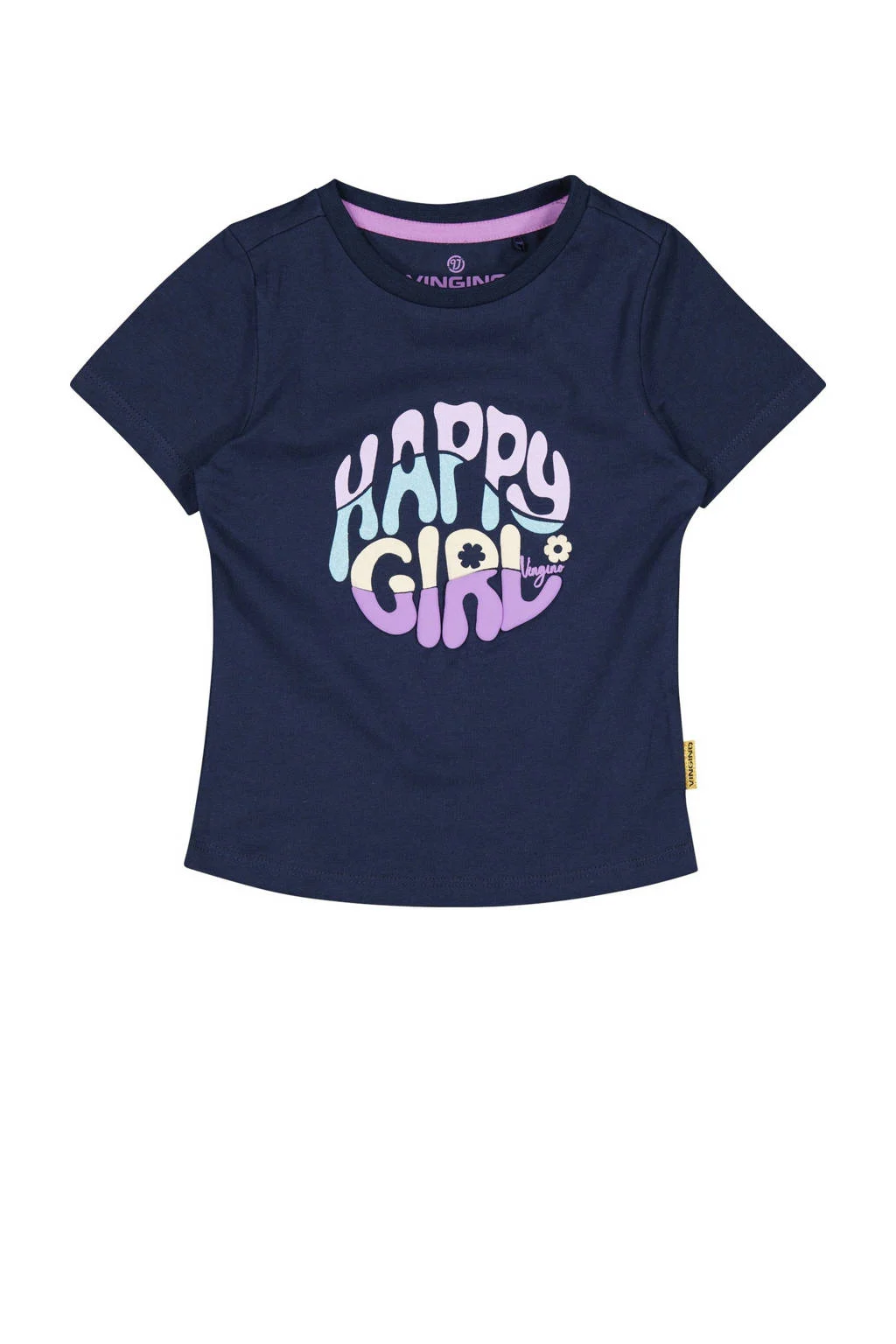 Vingino T-shirt HAILEY met printopdruk donkerblauw