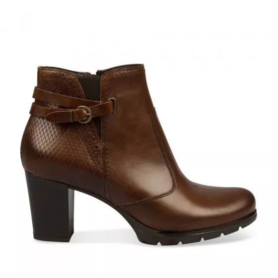 Bottines MARRON MEGIS ELEGANT