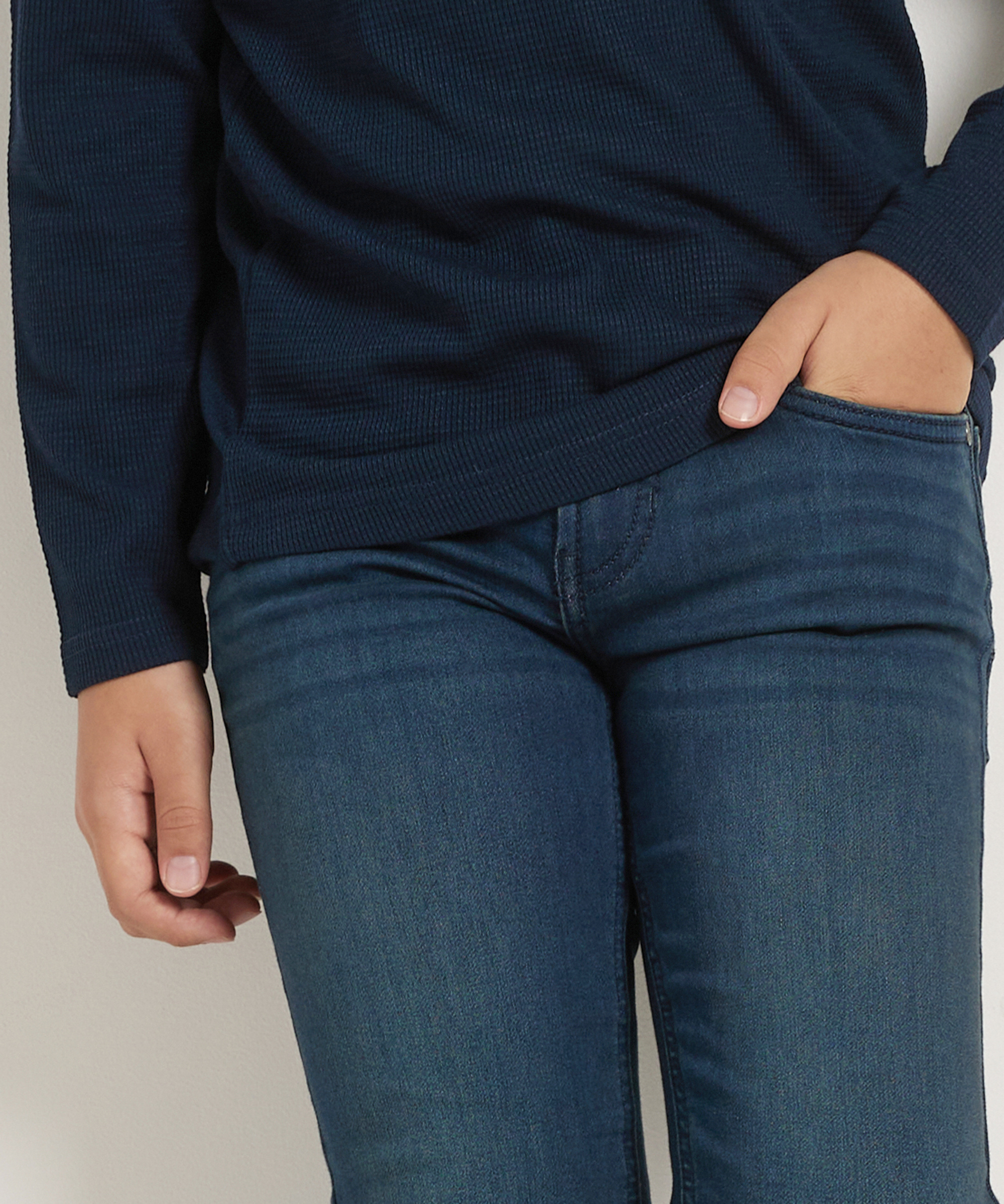 slim fit jogg jeans - donker