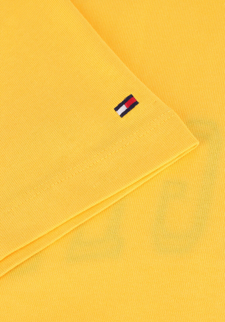 TOMMY HILFIGER gele tommy hilfiger t-shirt hilfiger arch casual tee