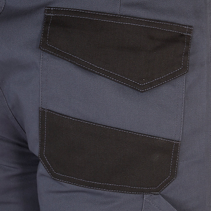 Pantalon à poches multiples Harrier gris Site taille 48