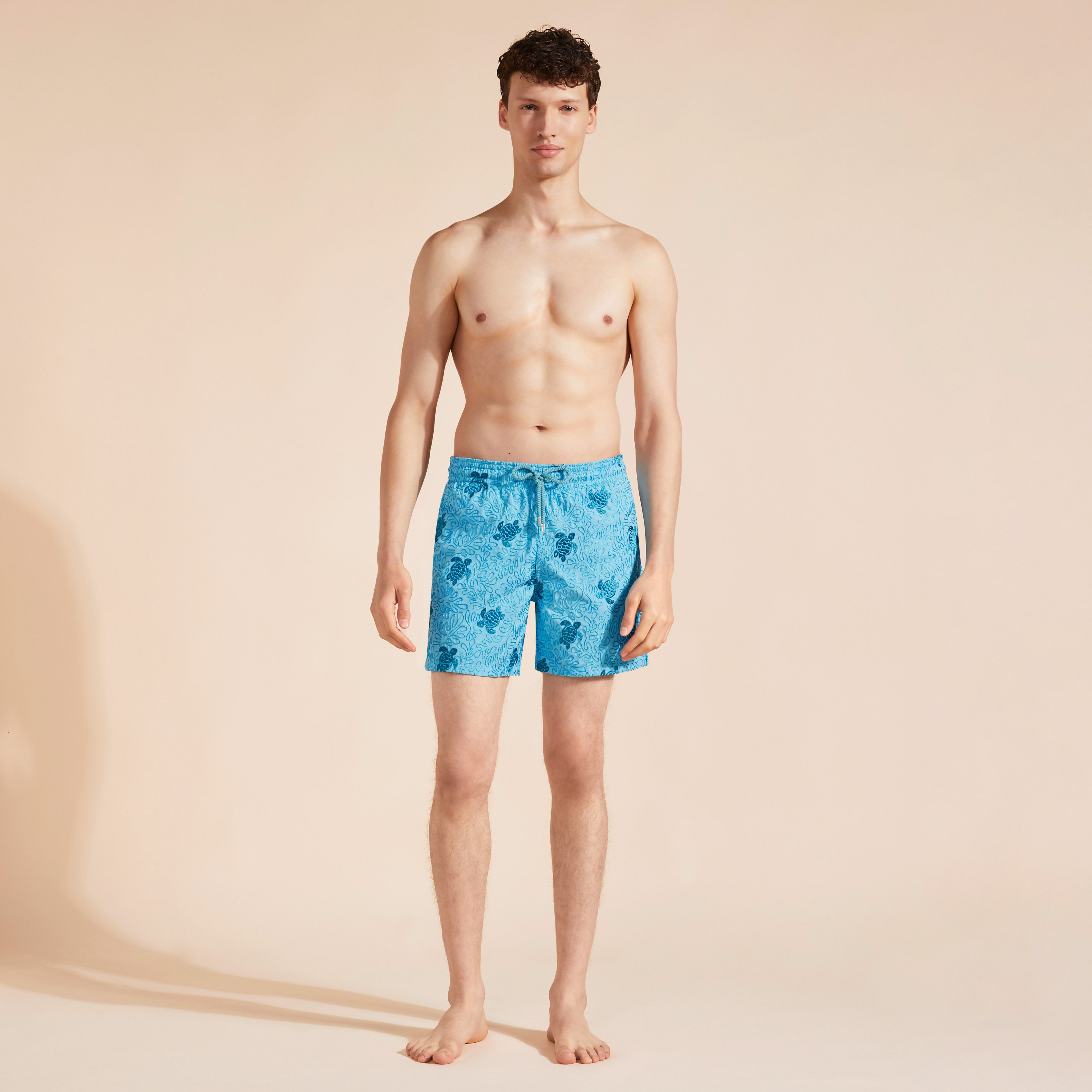 Maillot de bain homme Brodé Splash - Edition Limitée | Site Vilebrequin